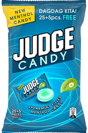 JUDGE SPEARMINT CANDY 25`S 5`S