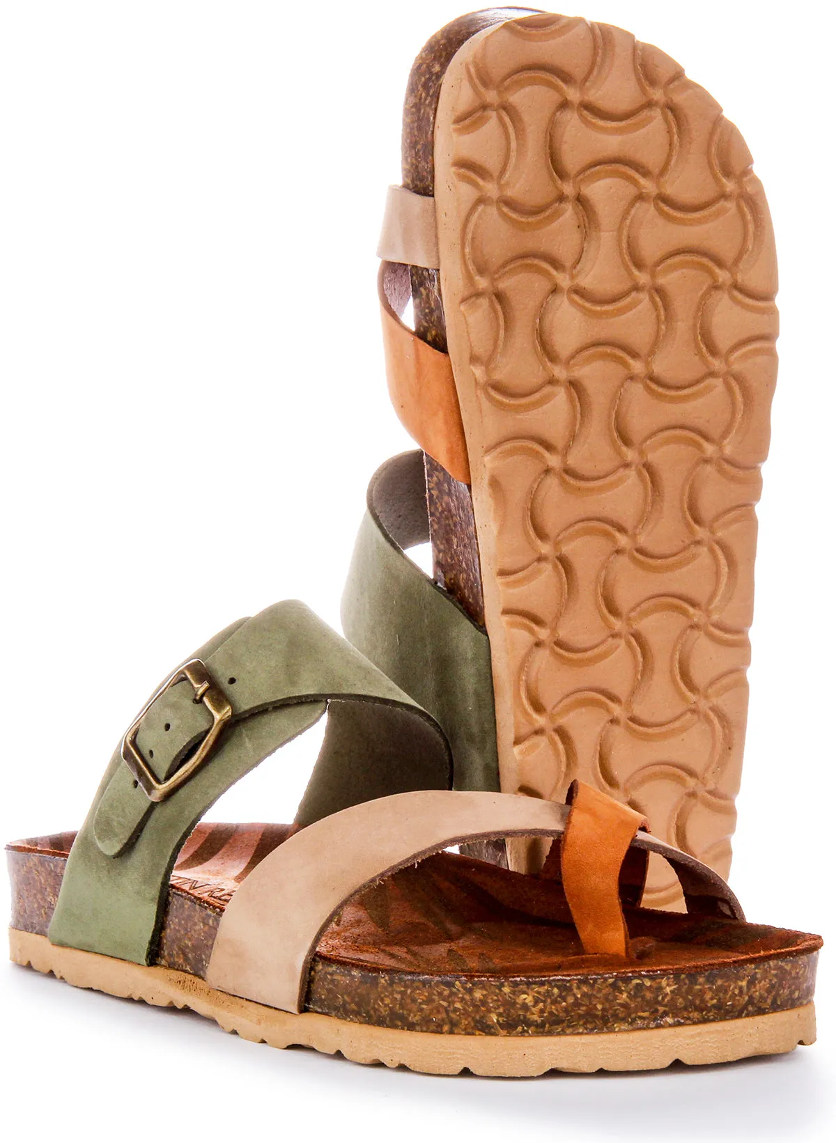 Justinreess England Carla Sandal In Stone | Secret Sale