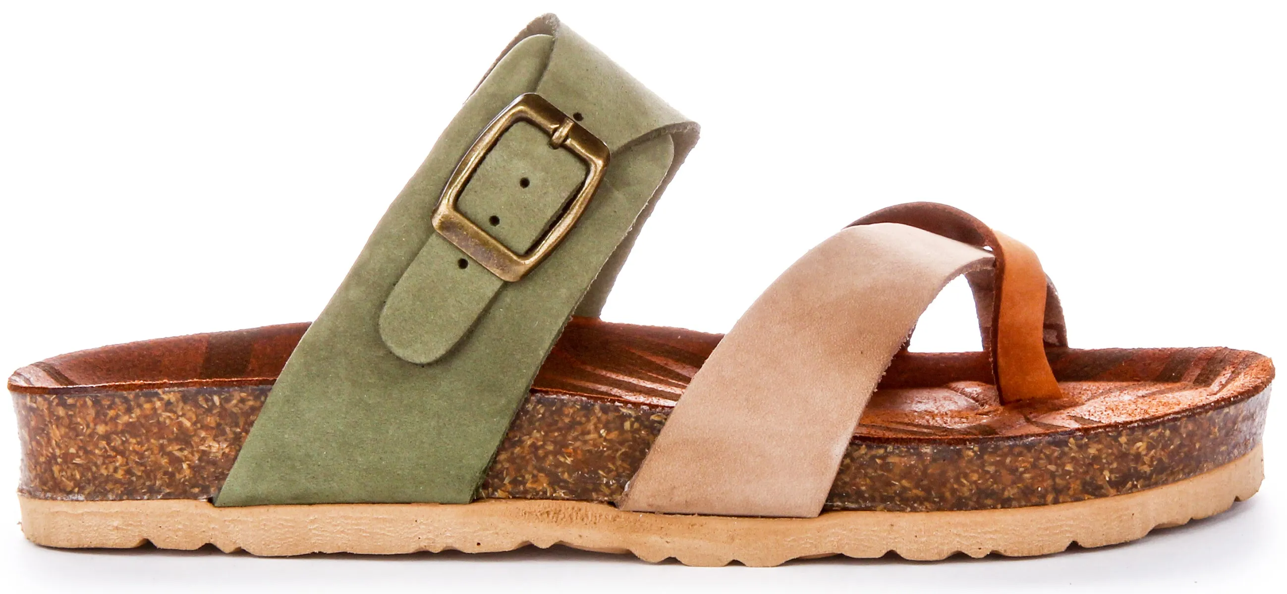 Justinreess England Carla Sandal In Stone | Secret Sale