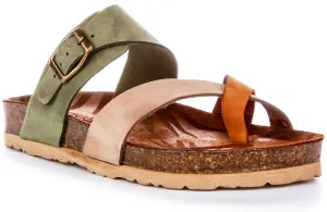 Justinreess England Carla Sandal In Stone | Secret Sale