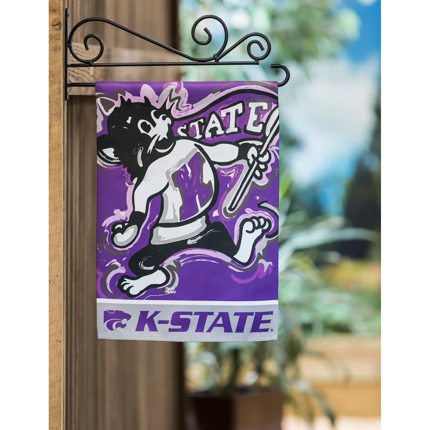 Kansas State University, Suede GDN Justin Patten,14s943jpa