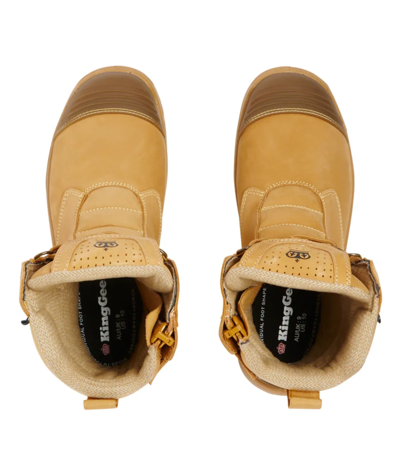 King Gee Bennu Rigger High Leg Zip Side Safety Boot