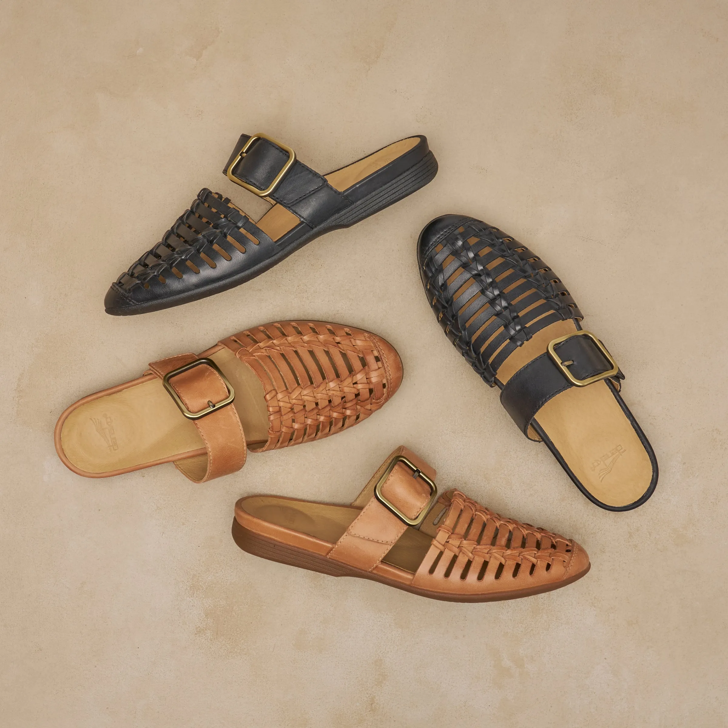 Leilani Light Tan Burnished Nappa