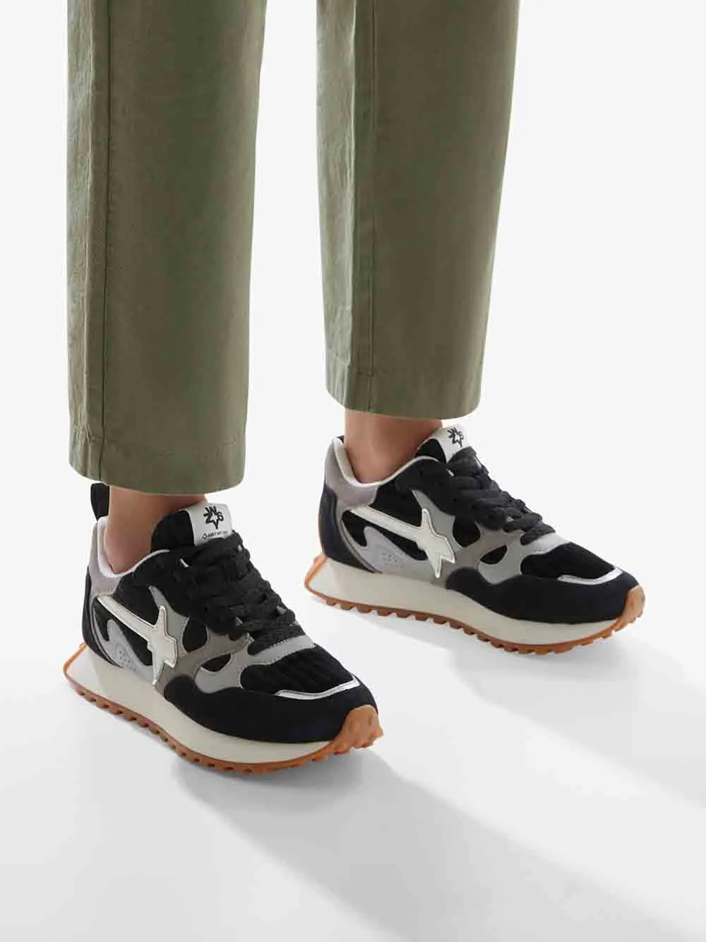 Loop W Suede Roy - Black Grey