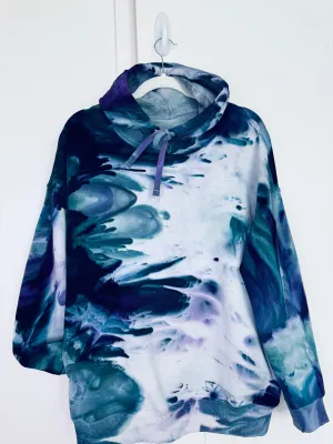 M Ice Dye Super Soft Hoodie