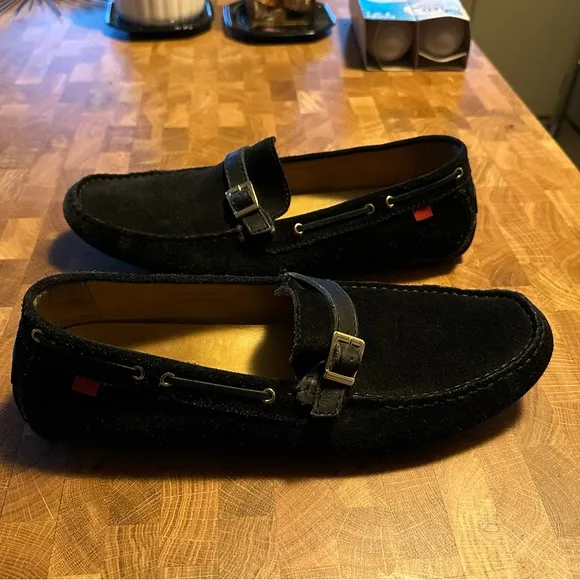 Marc Joseph Hampton Suede Loafer Driving Shoe Size EU 43