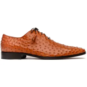 Marco Di Milano Criss Brandy Ostrich Quill Dress Shoe Oxfords
