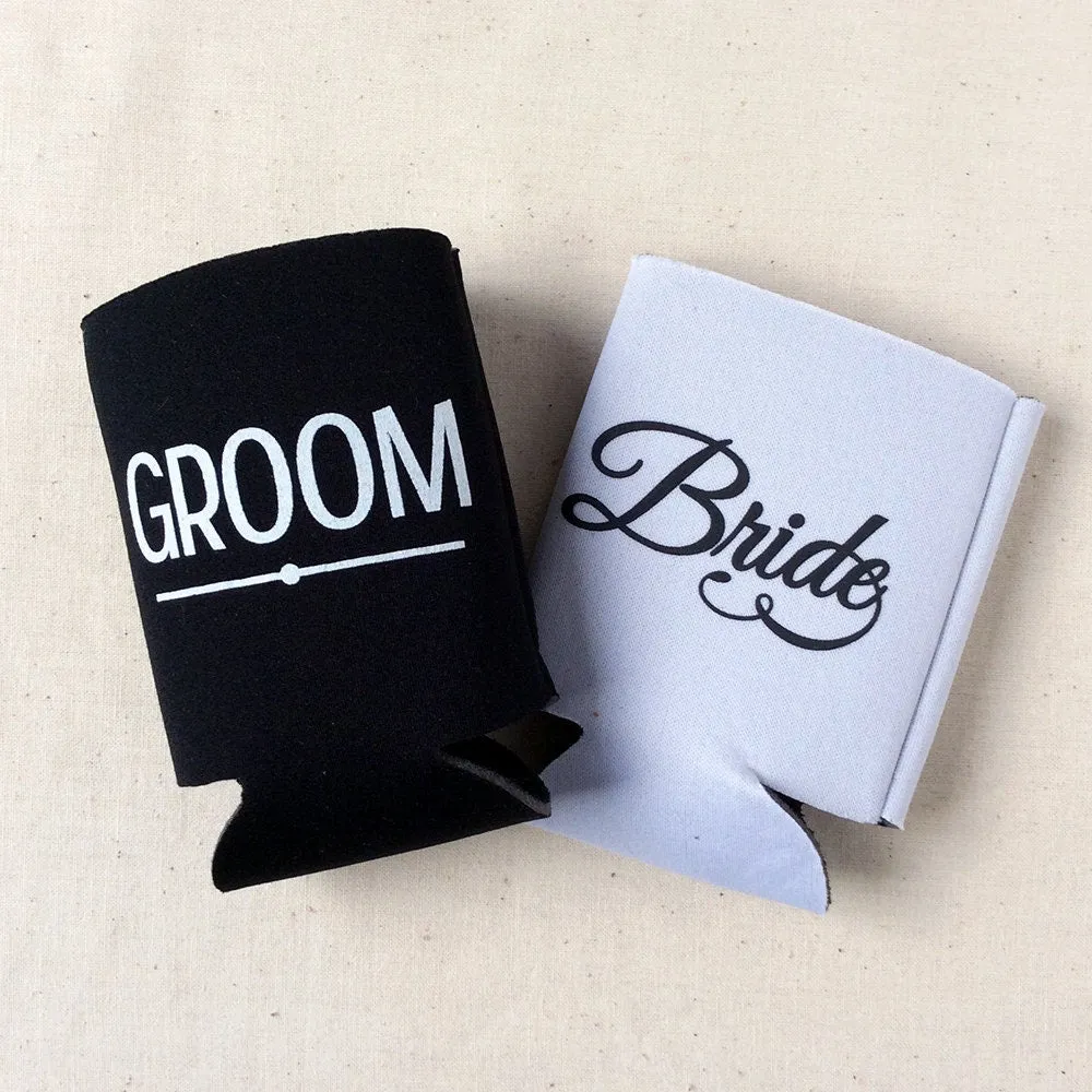Mason Jar - Wedding Can Cooler #6R