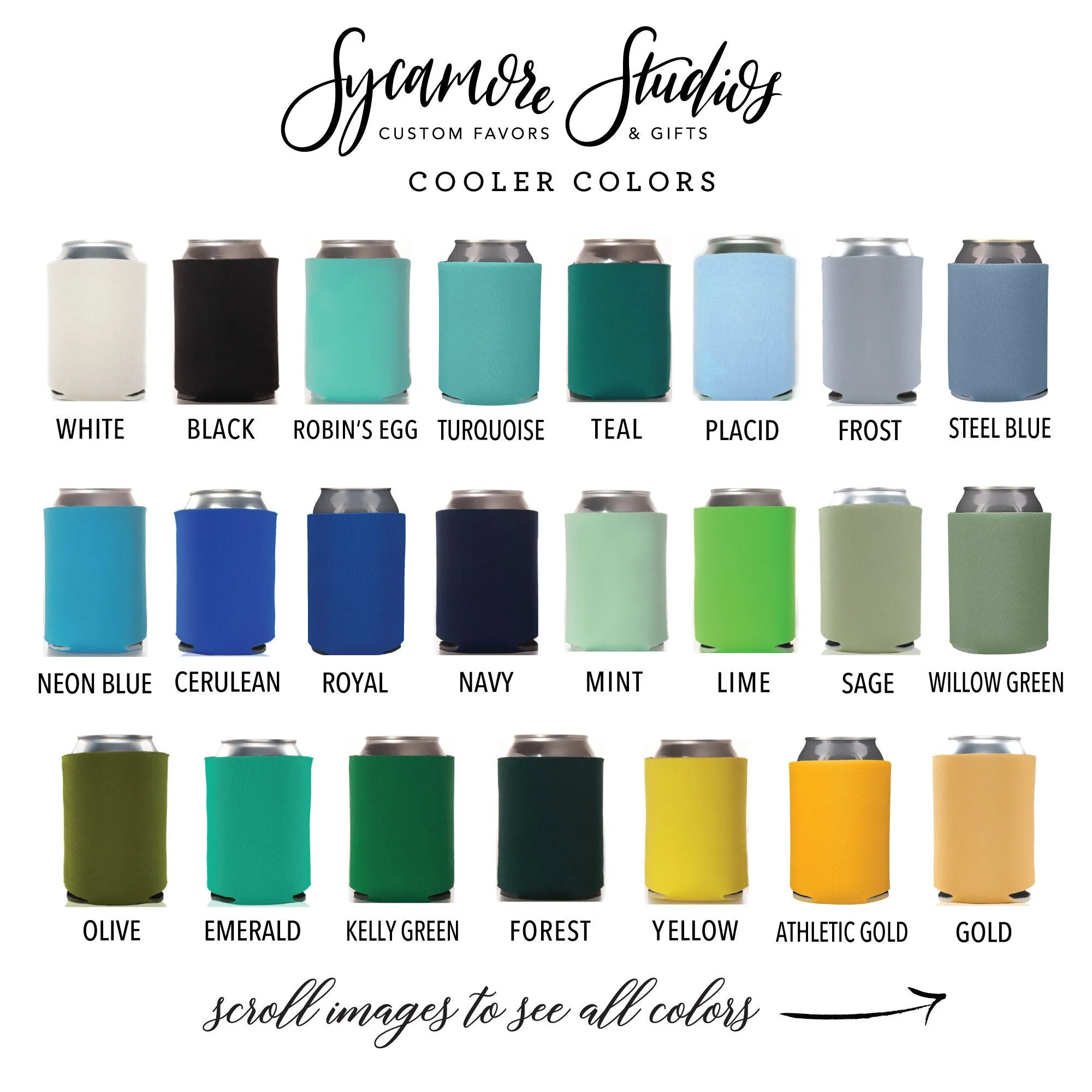 Mason Jar - Wedding Can Cooler #6R