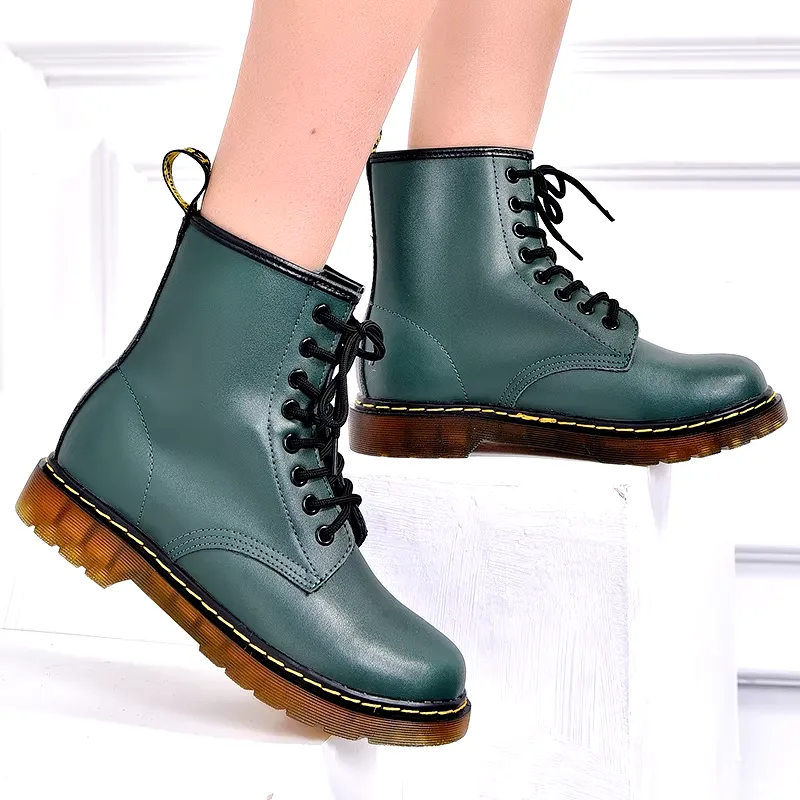 Men's Stylish Vegan Leather Winter Boots with Lace Up | Ideal for Autumn/Winter