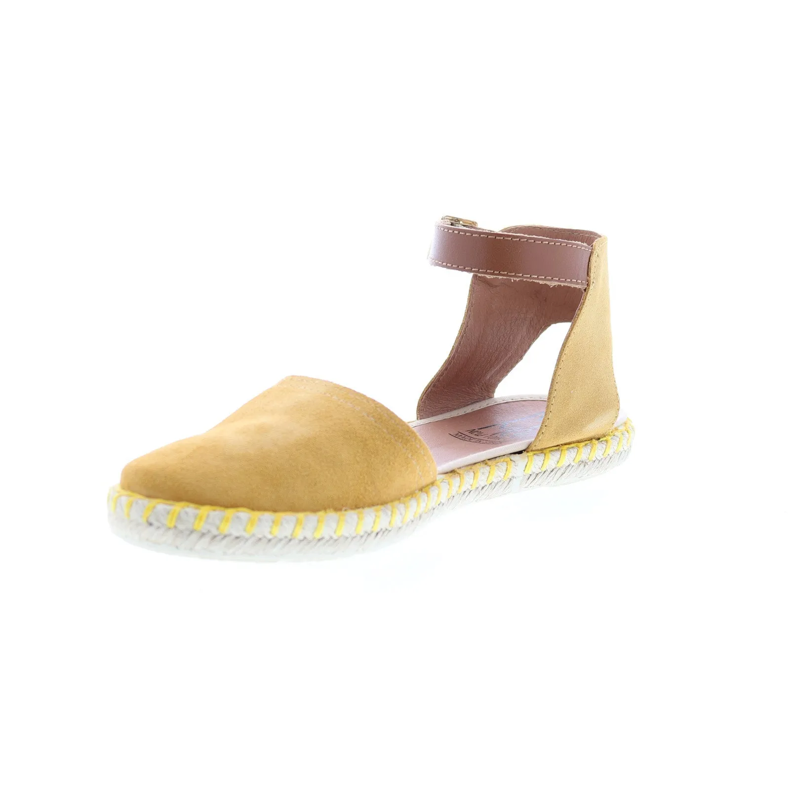 Miz Mooz Cleo Womens Brown Suede Hook & Loop Strap Sandals Shoes
