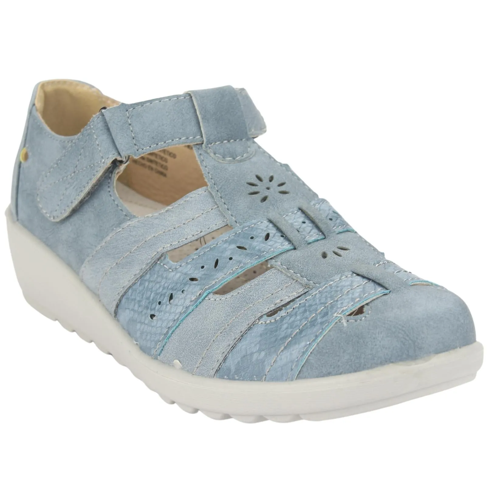 Mocasin Chalada Mujer Deza-2 Azul Casual