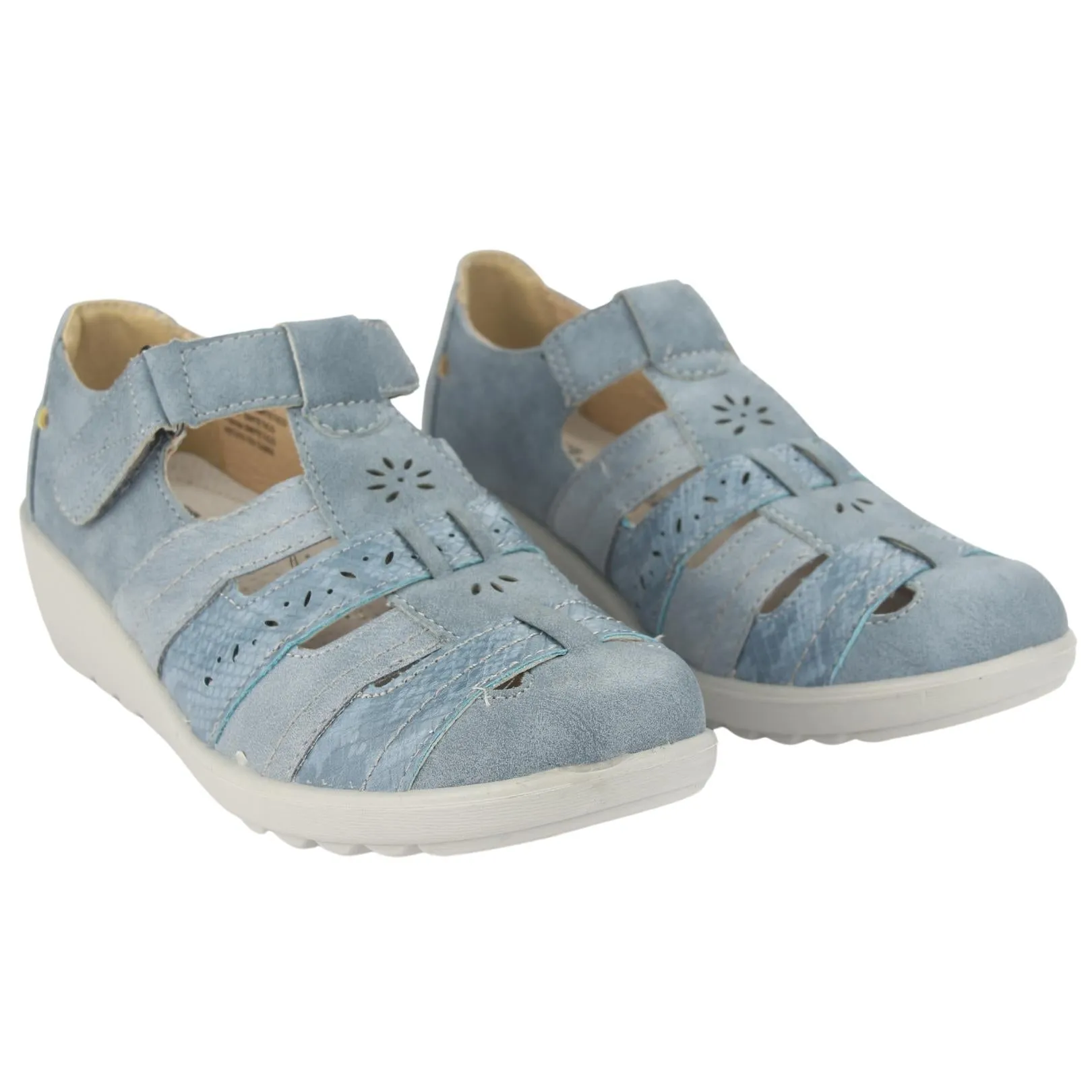 Mocasin Chalada Mujer Deza-2 Azul Casual