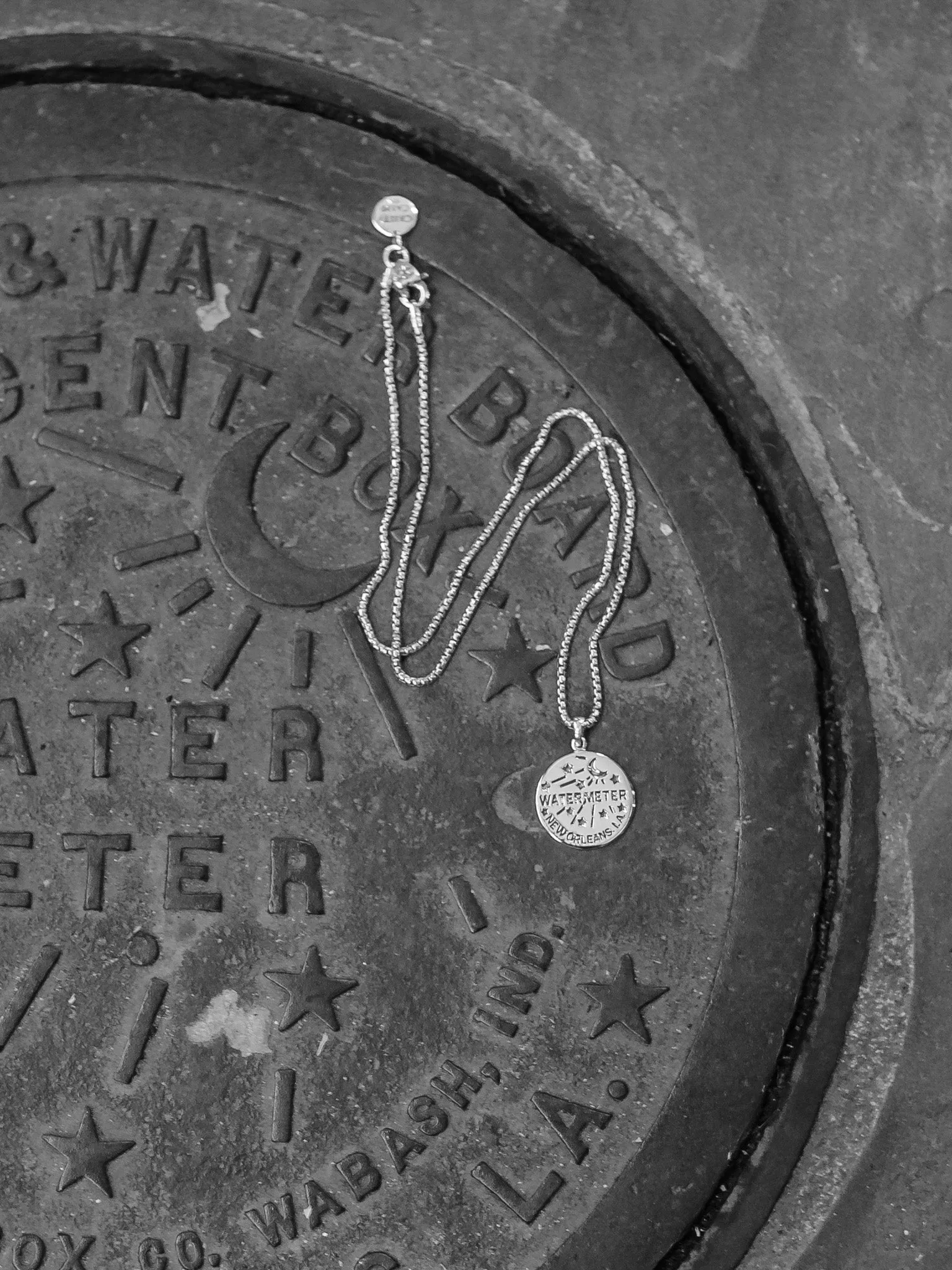New Orleans Water Meter Pendant - Large