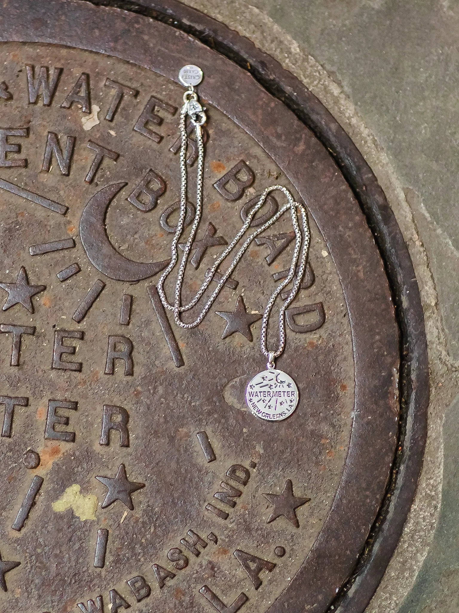 New Orleans Water Meter Pendant - Large