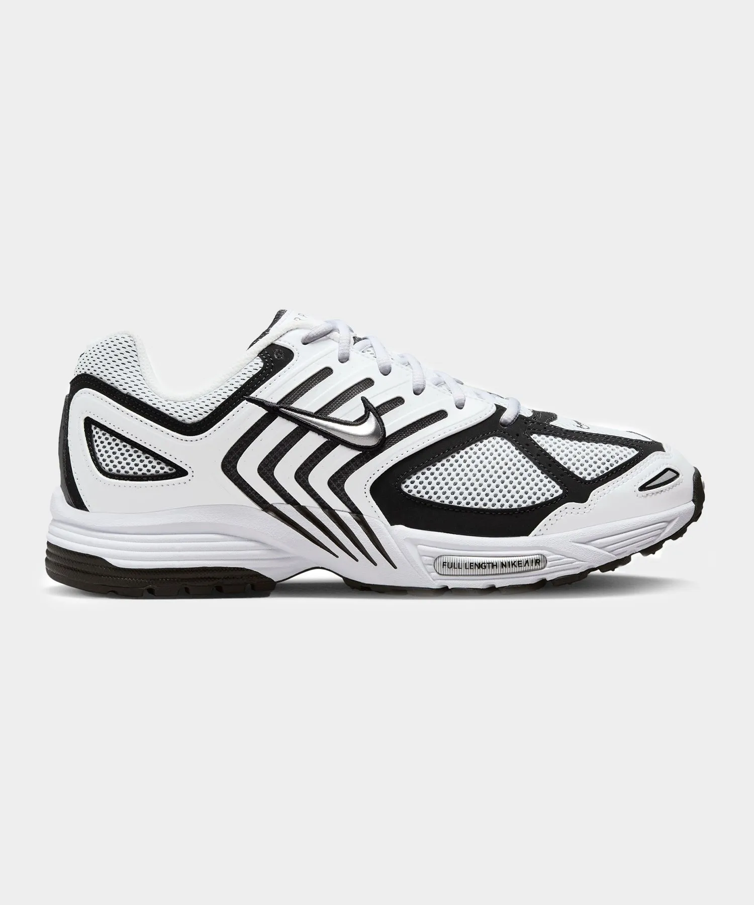 Nike Air Pegasus 2K5 in White   Metallic Silver