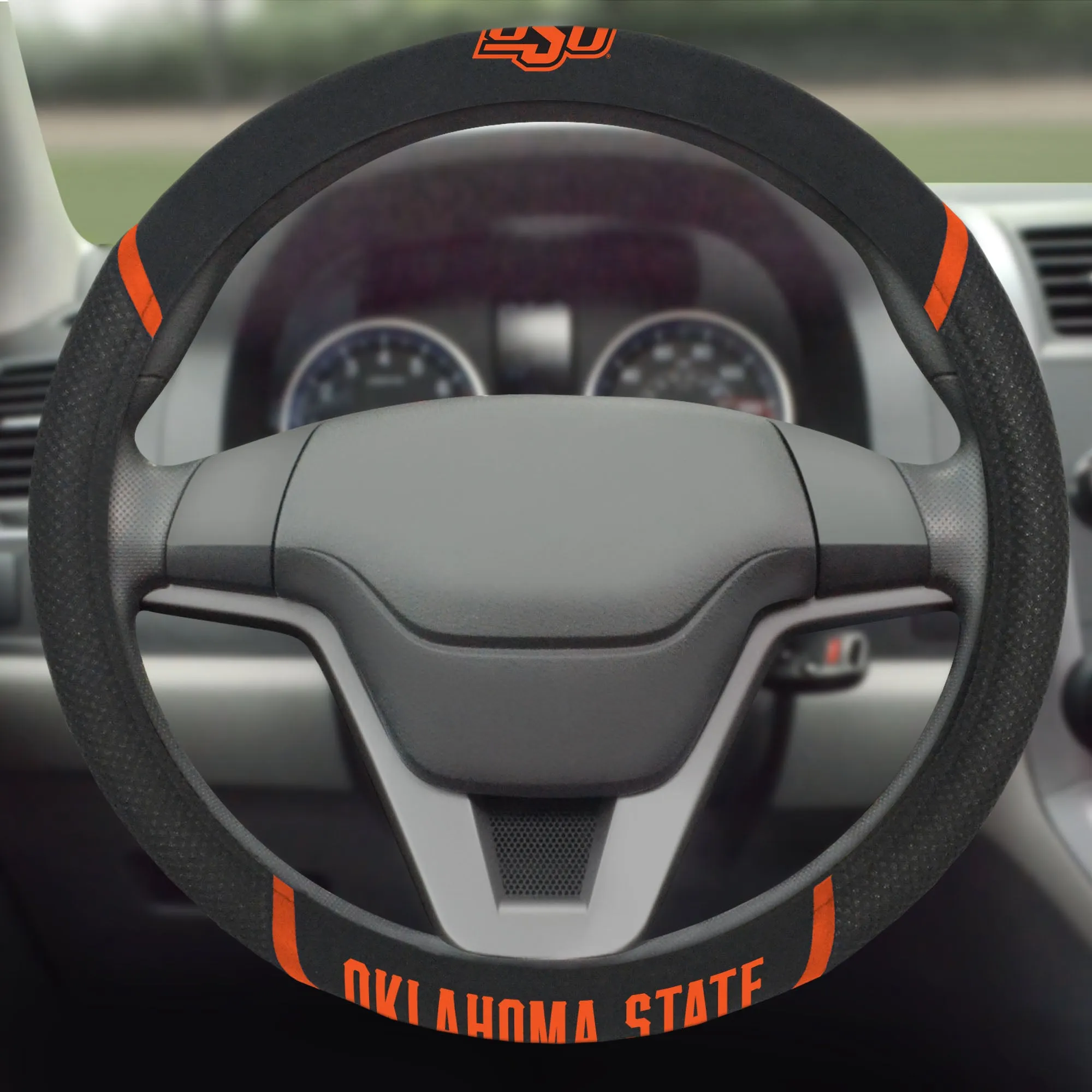 Oklahoma State University Steering Wheel Cover