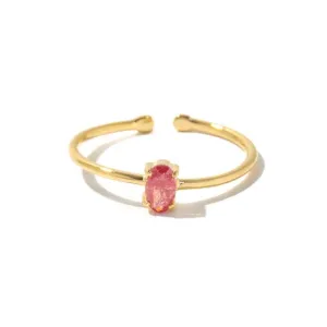 Oval Ring-Red
