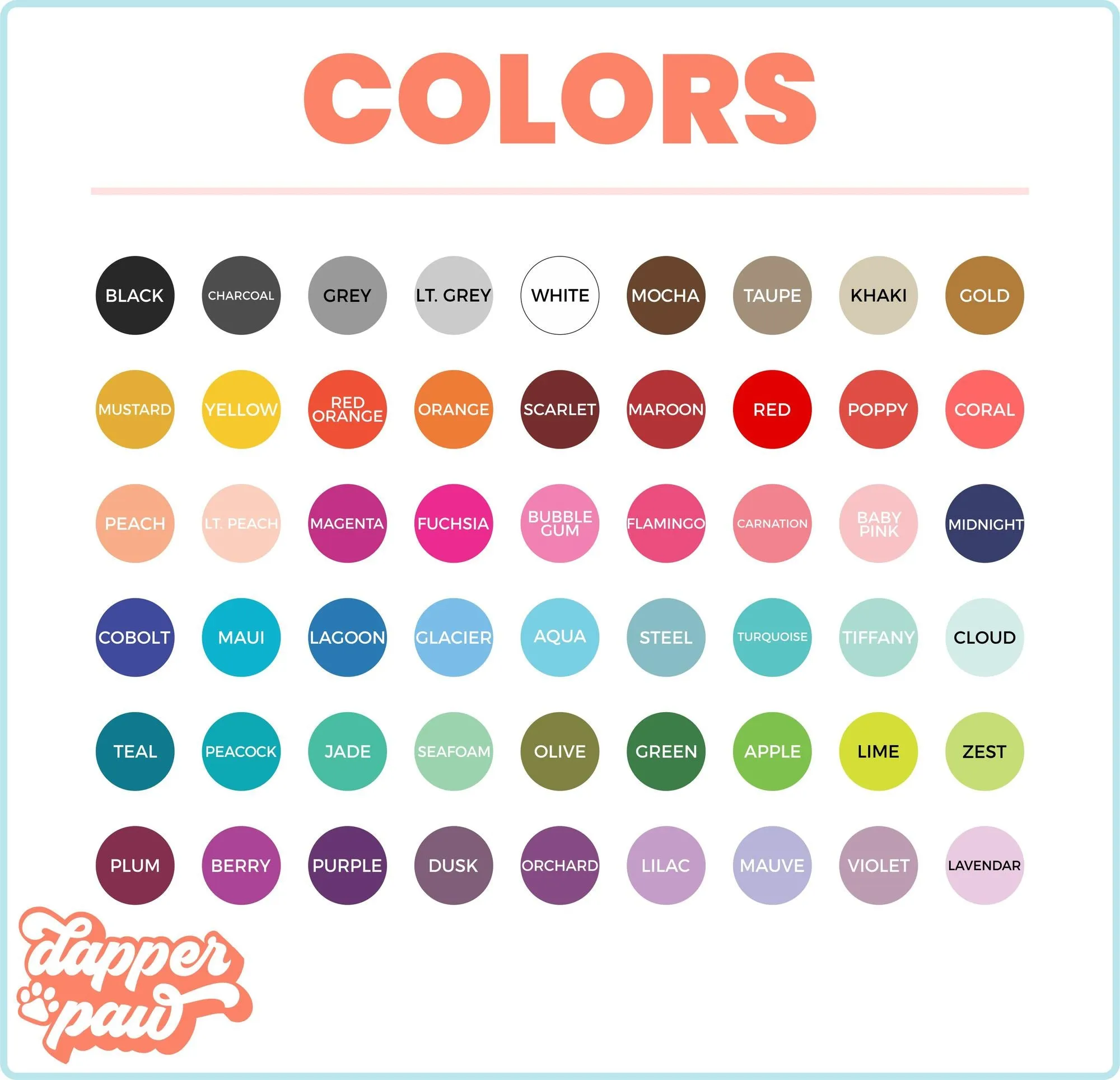 Pastel Floral Pet ID Tag