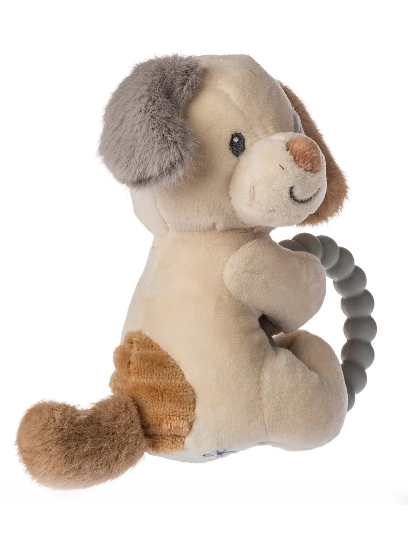 Patch Puppy Teething Rattle