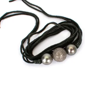 Pearl Diamond Wrap