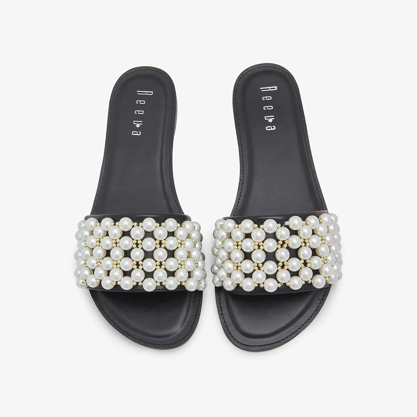 Pearl Embellished Chappal