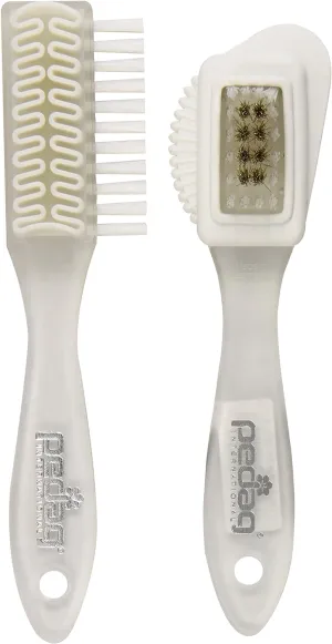 Pedag Suede and Nubuck Brush Kit (One Suede Brush   One Nubuck Brush)