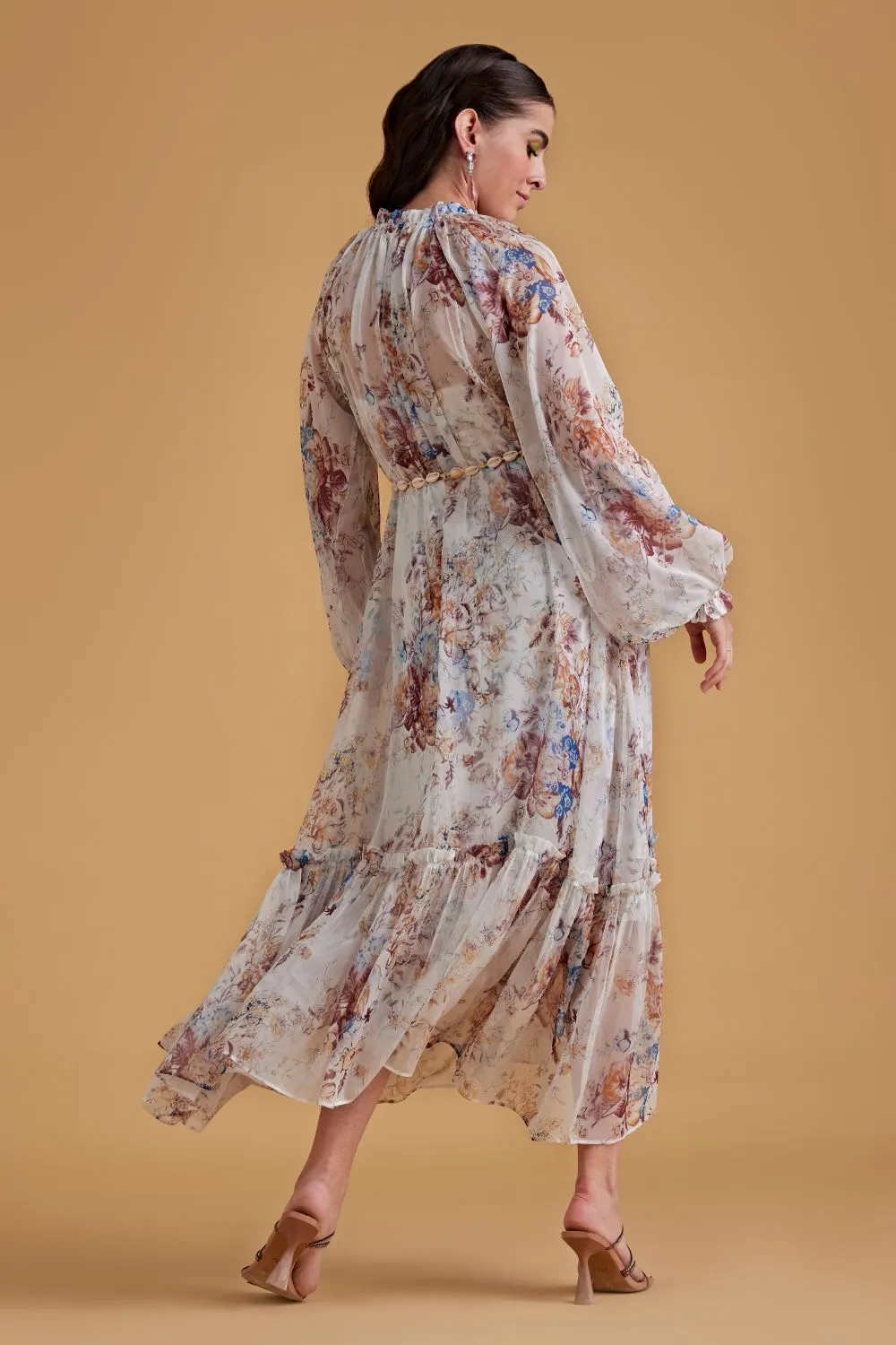 Petals and Lace Dress