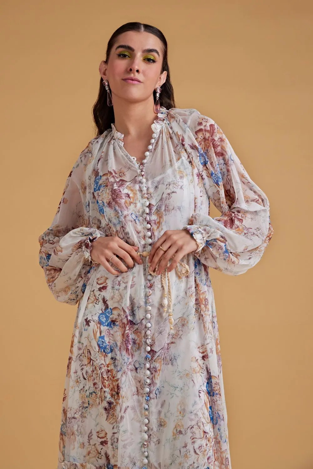 Petals and Lace Dress