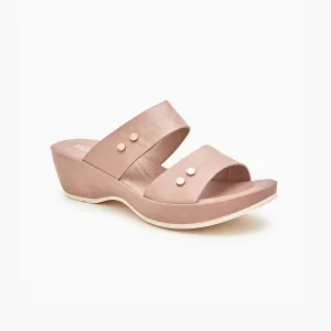 Platform Strappy Slippers