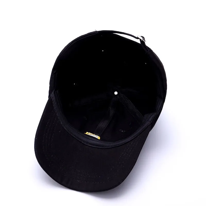 "DADDY" Casquette baseball streetwear Noir - URB1™