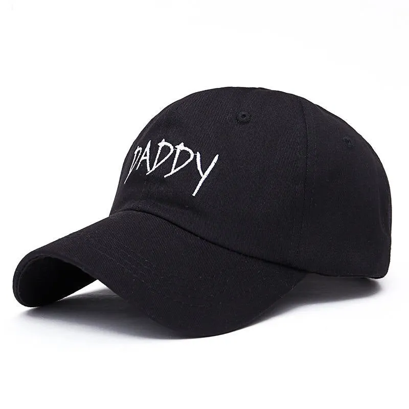 "DADDY" Casquette baseball streetwear Noir - URB1™