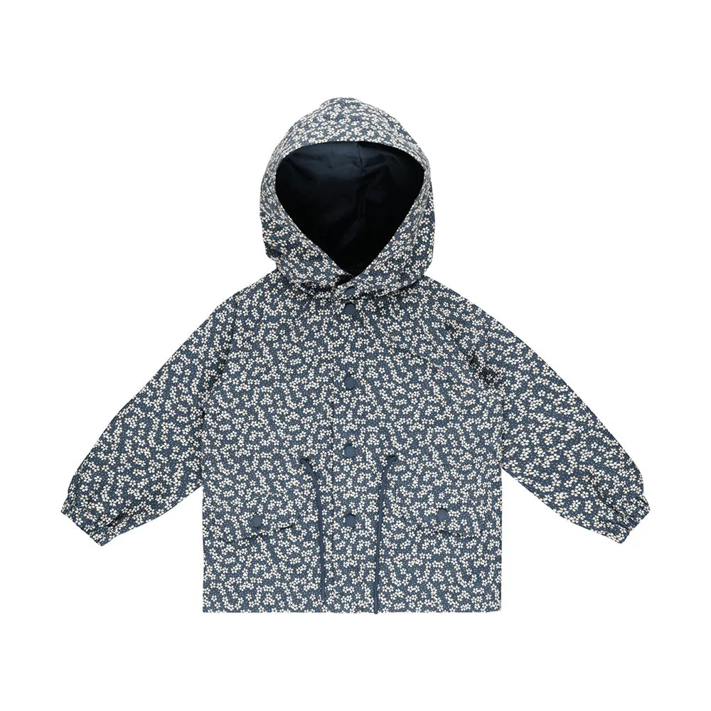 Raincoat | Blue Floral