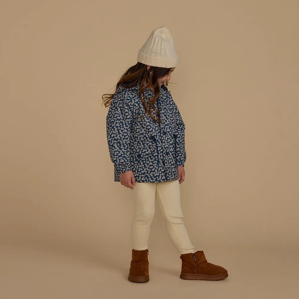 Raincoat | Blue Floral