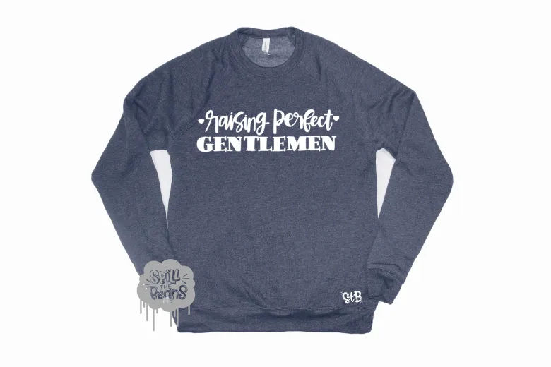 Raising Perfect Gentlemen Fleece crewneck pullover