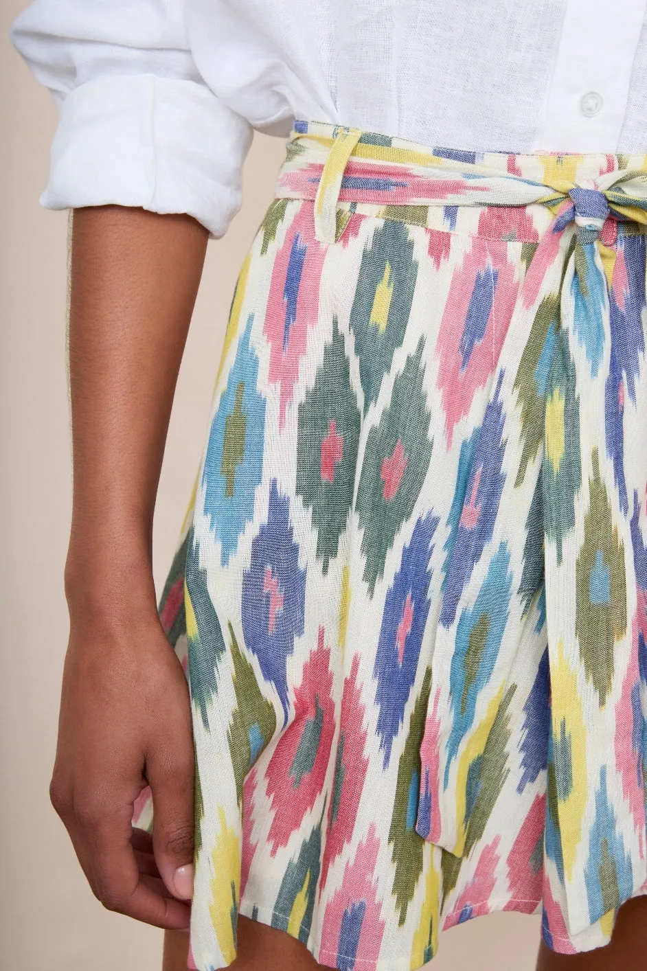 Rosa Short - Multi Ikat