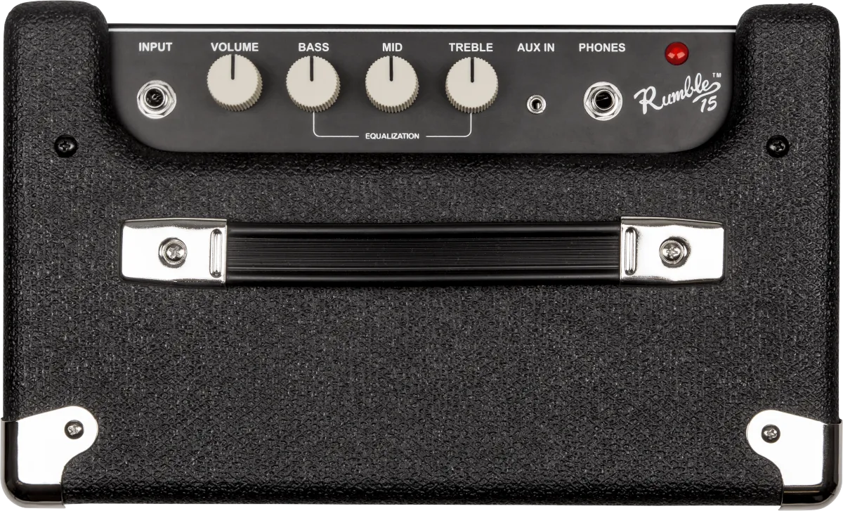 Rumble 15 (V3), Black and Silver, 240V AUS