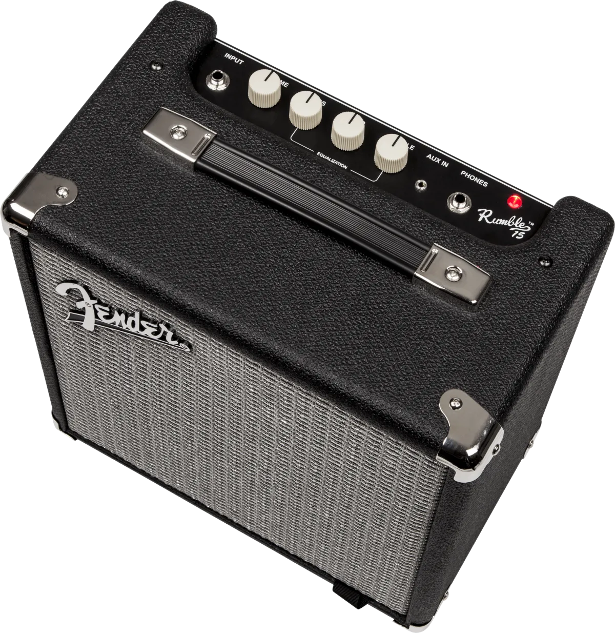 Rumble 15 (V3), Black and Silver, 240V AUS