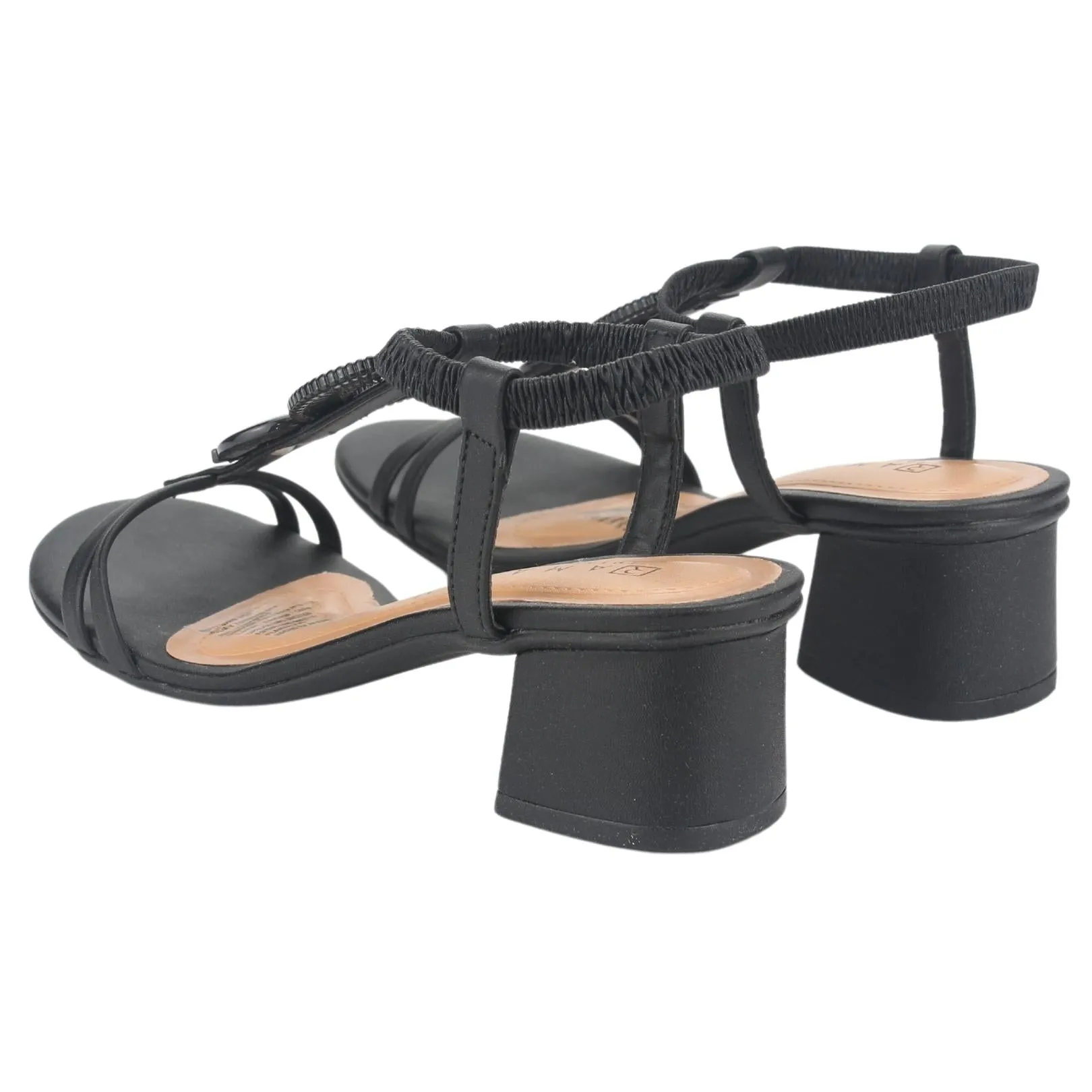 Sandalia Ramarim Mujer 235224 Negro Casual