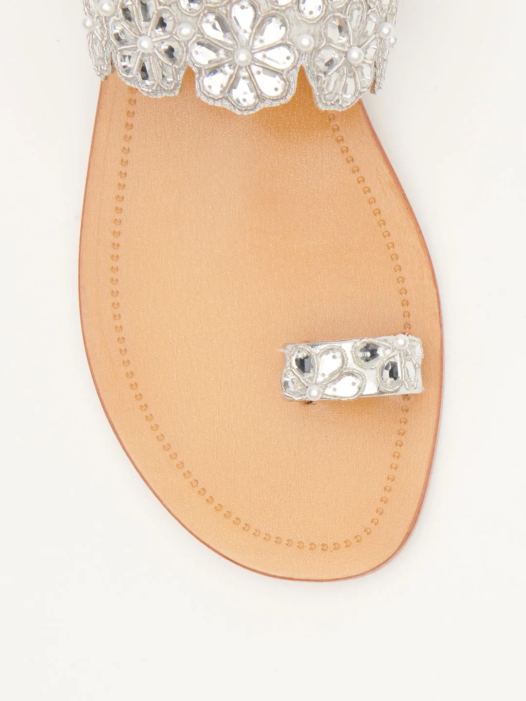 'SHISHA' HAND EMBROIDERED FLATS