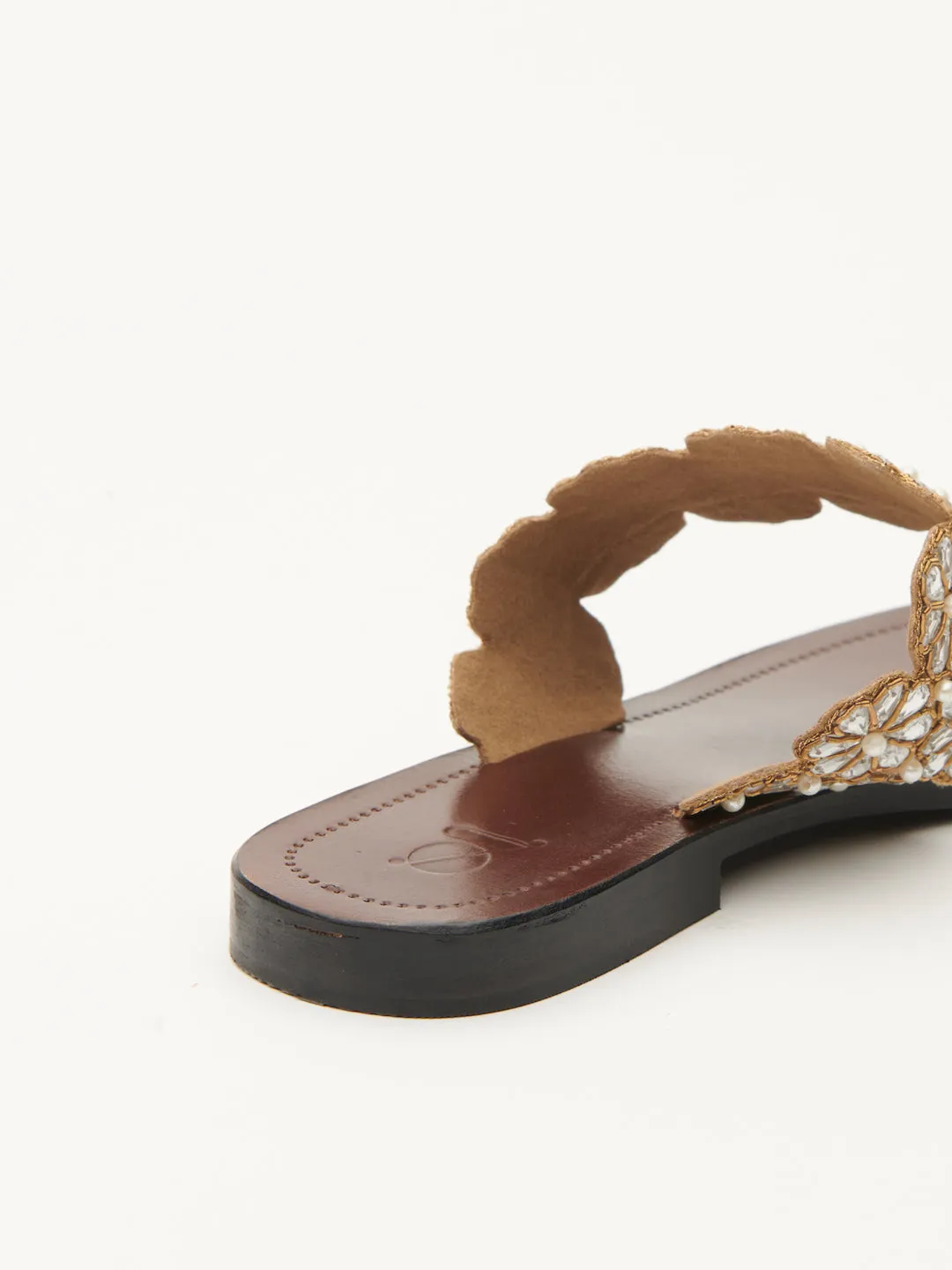 'SHISHA' HAND EMBROIDERED FLATS