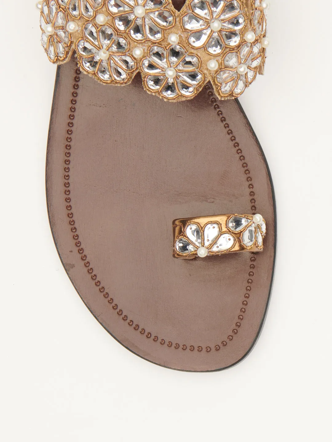 'SHISHA' HAND EMBROIDERED FLATS