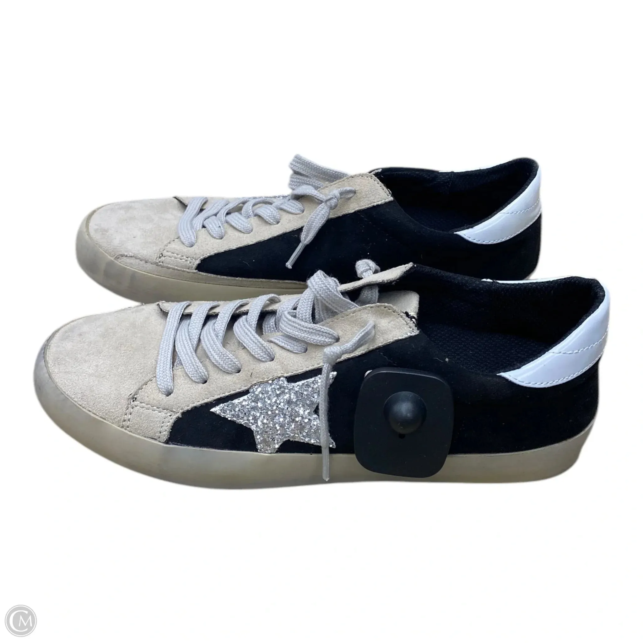 Shoes Sneakers By Shu Shop In Black & Tan, Size: 9