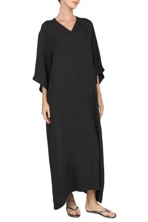 Silk Croco Jacquard T Sleeve Boubou Caftan
