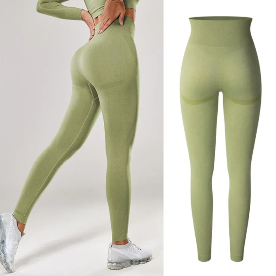 Soft Shade Leggings - Bean Paste-Style 2