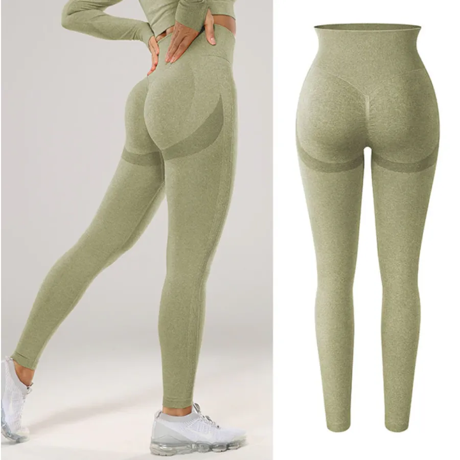 Soft Shade Leggings - Bean Paste-Style 2