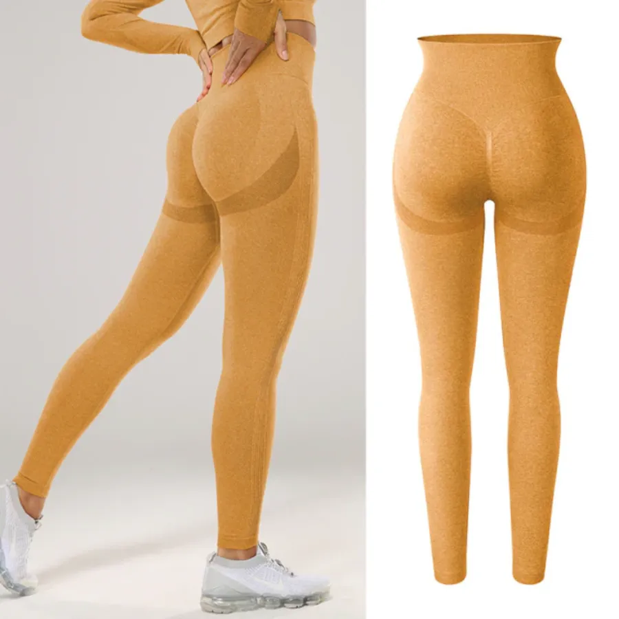 Soft Shade Leggings - Bean Paste-Style 2