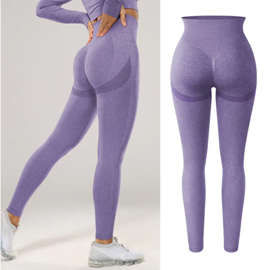 Soft Shade Leggings - Wine Red-Style 1