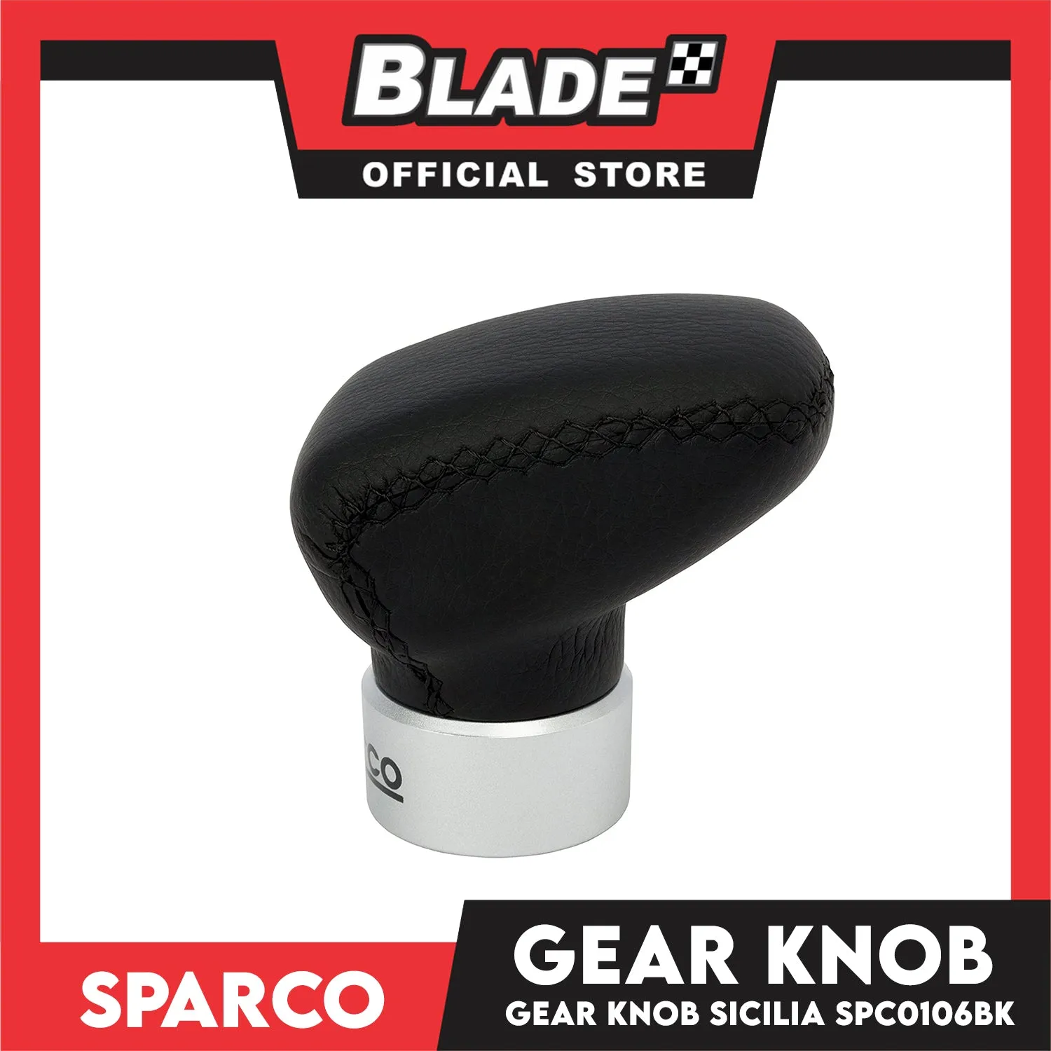 Sparco Gear Knob Sicilia SPC0106BK