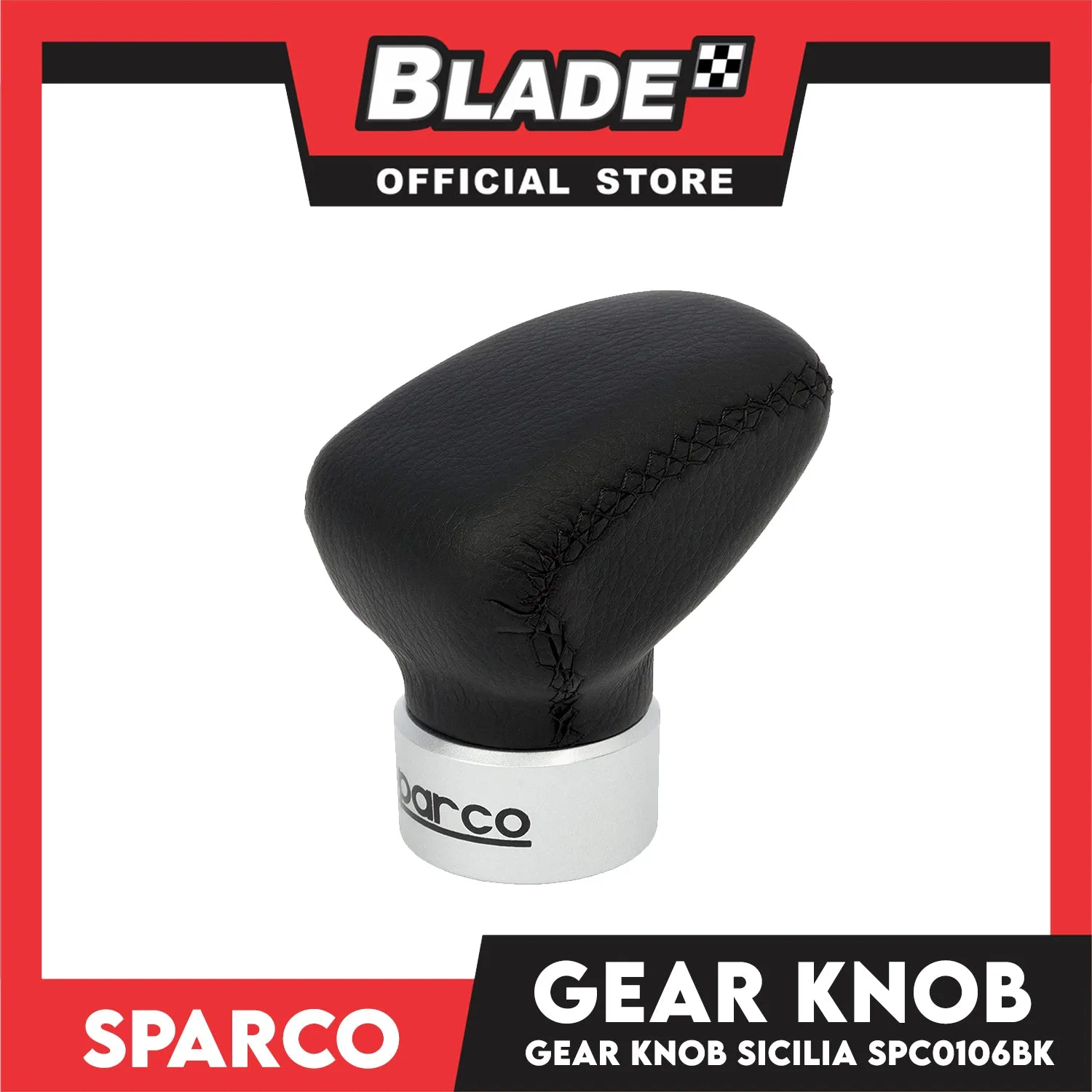 Sparco Gear Knob Sicilia SPC0106BK